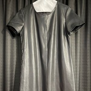 Zara Trafaluc faux leather dress